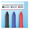 Paper Mate Write Bros. Ballpoint Pen, Stick, Bold 1.2 mm, Black Ink, Black Barrel, PK12 PK 2124520